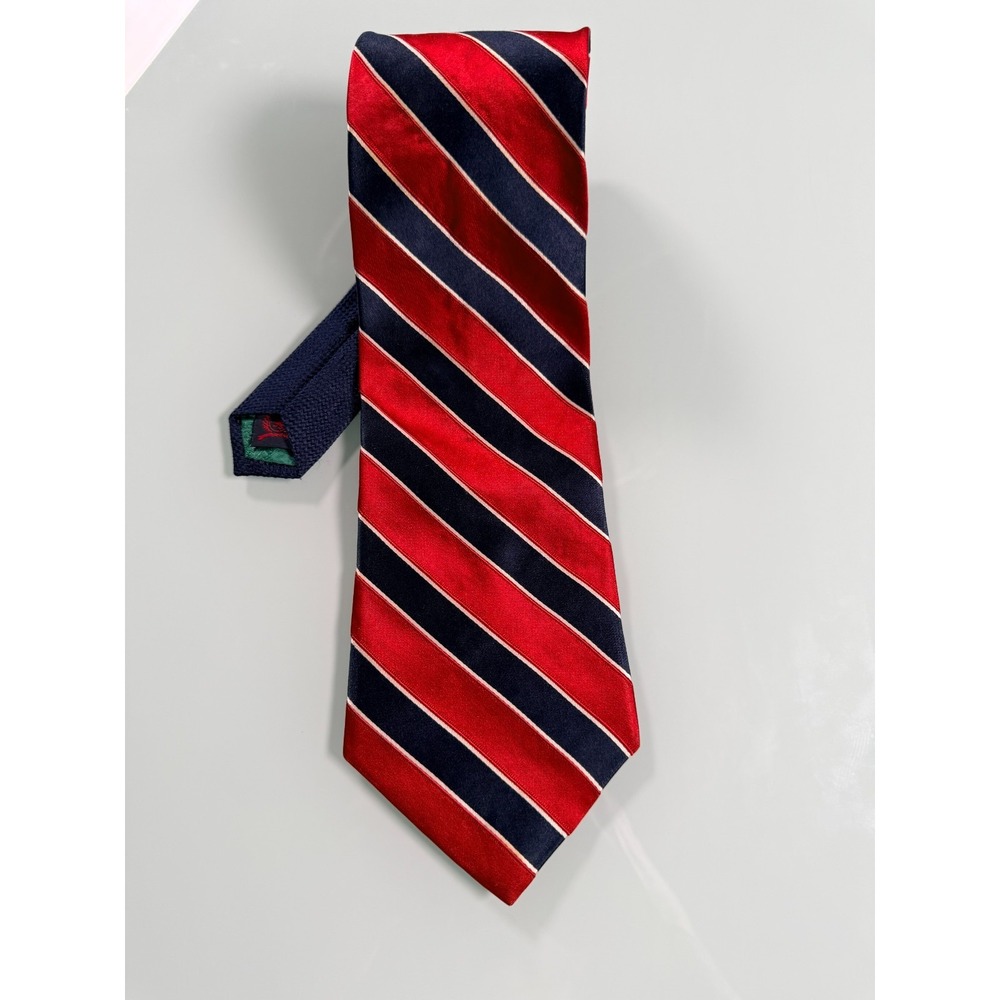 Tommy Hilfiger Tie Mens Standard Size 3.5 w 100% Silk Made in USA Preppy